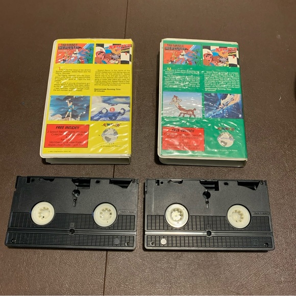 MIGHTY HERCULES / SPEED RACER VOLUME 1 1985 (Cinema Kid) 2 cartoons V 1&2 vhs! - Picture 3 of 5